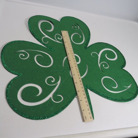 Large St. Patrick's Wall Decor over 14" x 14" DOUBLE SIDED - Picture 7 of 16
